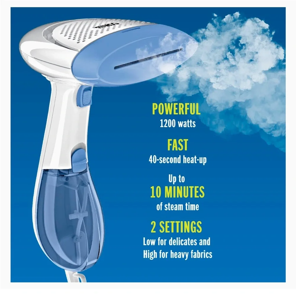 Conair handheld garment clothing steamer clothes bedding Model GS23RS